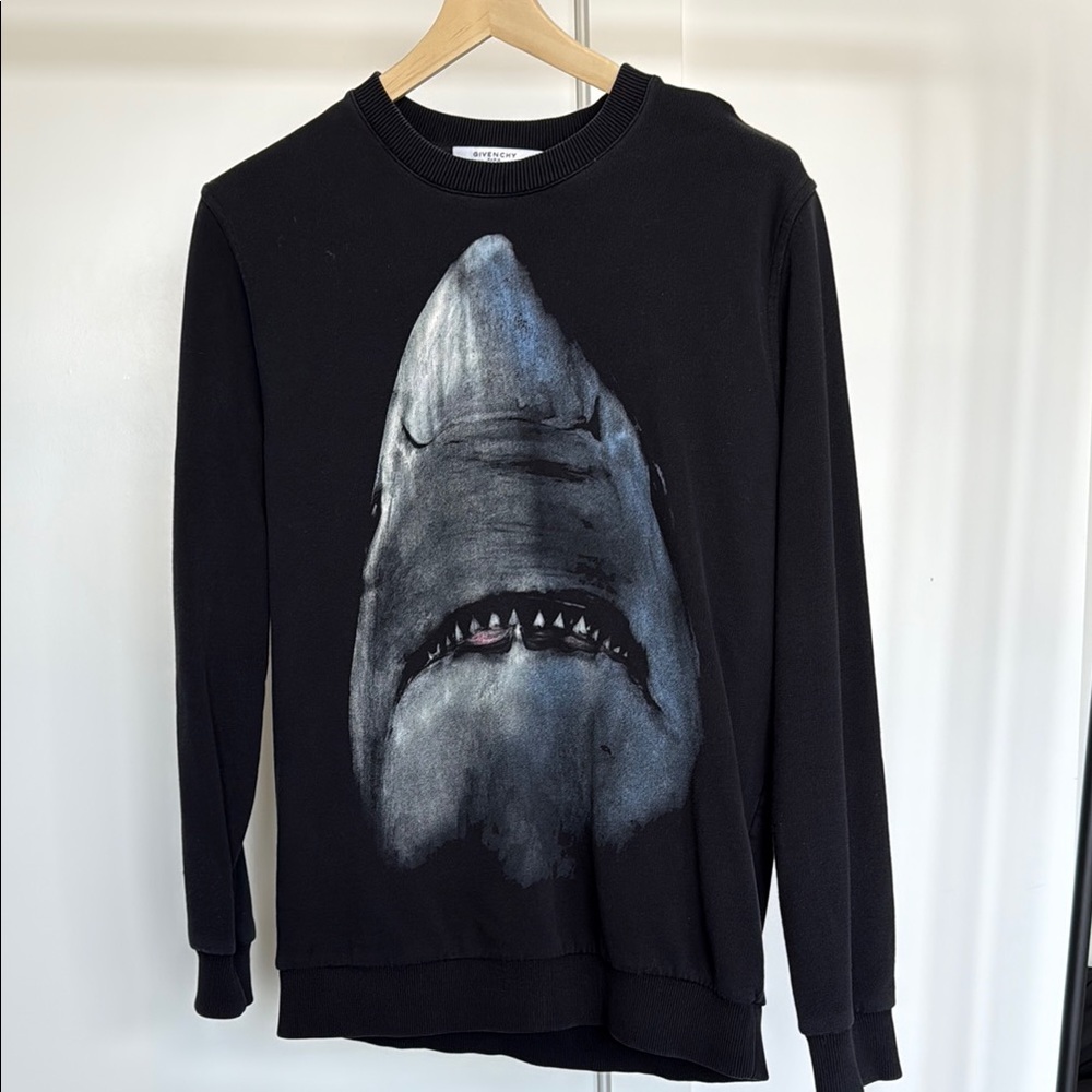 Givenchy Black Crewneck Sweater